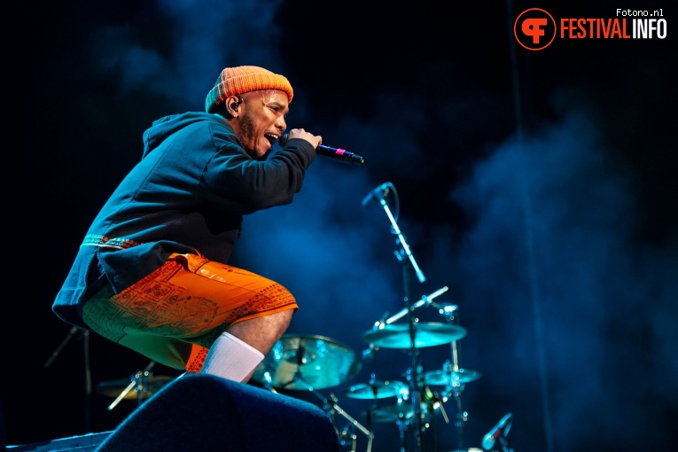 Anderson .Paak & The Free Nationals op Down The Rabbit Hole 2018 - Zaterdag foto