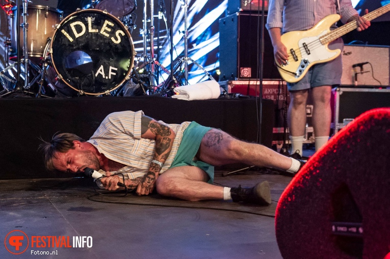 Idles op Down The Rabbit Hole 2018 - Zaterdag foto