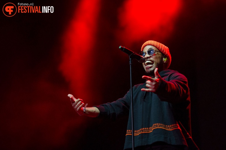 Foto Anderson .Paak op Down The Rabbit Hole 2018 - Zaterdag