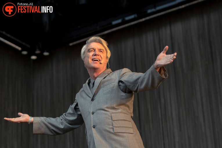 David Byrne op Down The Rabbit Hole 2018 - Zaterdag foto