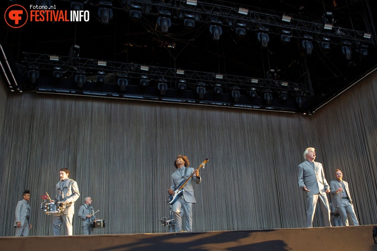 David Byrne op Down The Rabbit Hole 2018 - Zaterdag foto