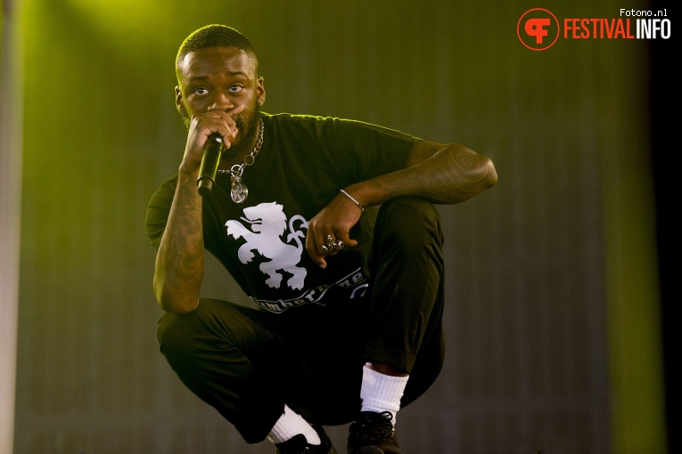 Goldlink op Down The Rabbit Hole 2018 - Zondag foto