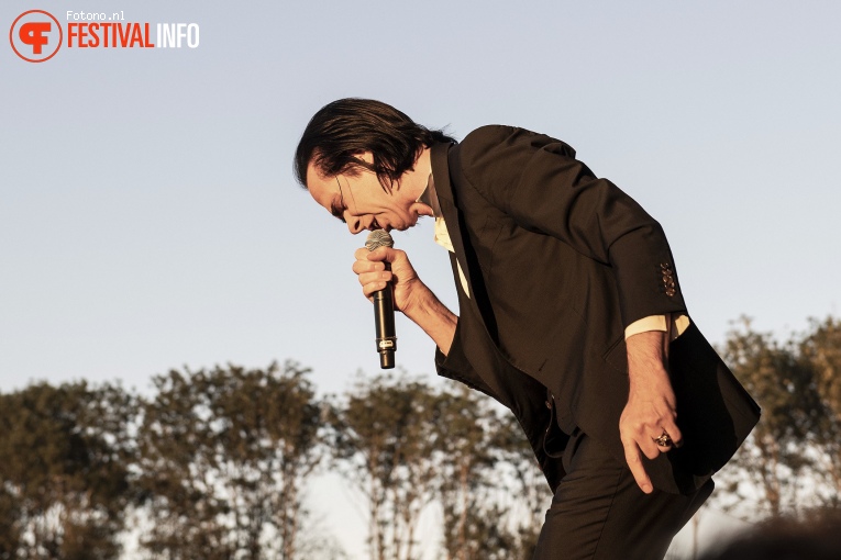 Nick Cave op Down The Rabbit Hole 2018 - Zondag foto