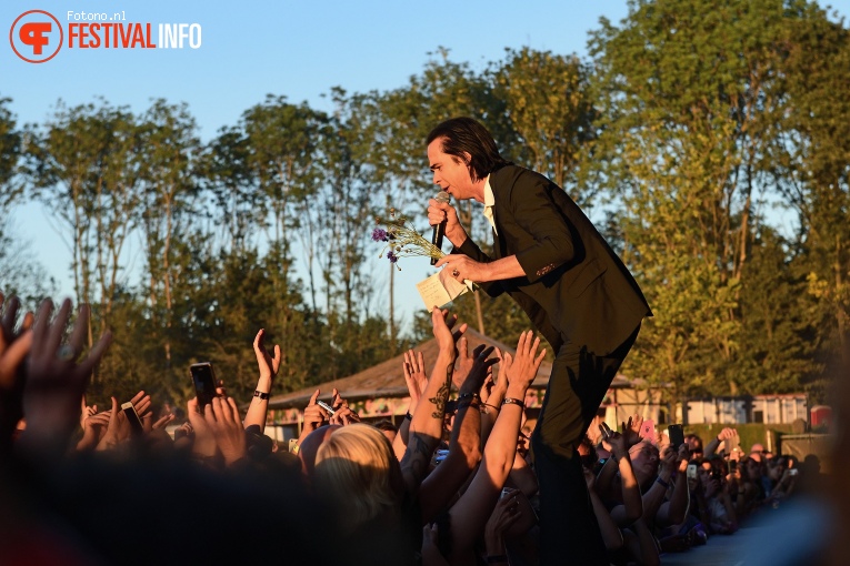 Nick Cave op Down The Rabbit Hole 2018 - Zondag foto