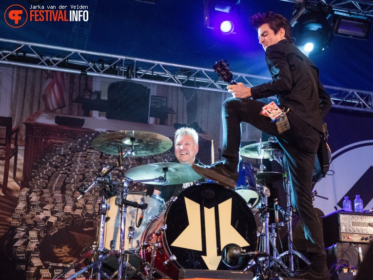 Anti-Flag op Jera On Air 2018 - Vrijdag foto