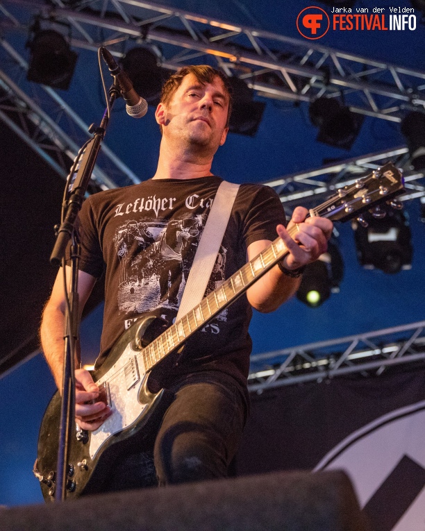 Anti-Flag op Jera On Air 2018 - Vrijdag foto