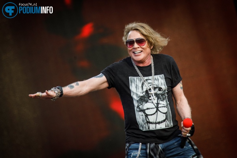Guns N' Roses op Guns N' Roses - 04/07 - Goffert Park foto