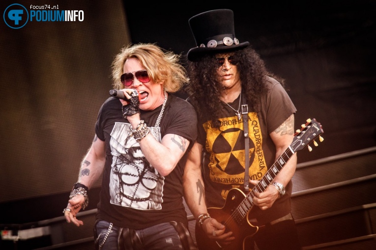 Guns N' Roses op Guns N' Roses - 04/07 - Goffert Park foto