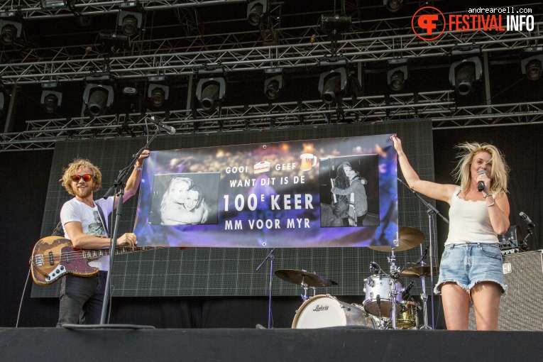 Miss Montreal op Gelderpop 2018 foto