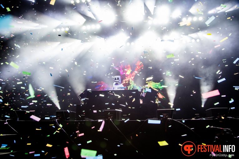 Marshmello op Rock Werchter 2018 - Donderdag foto