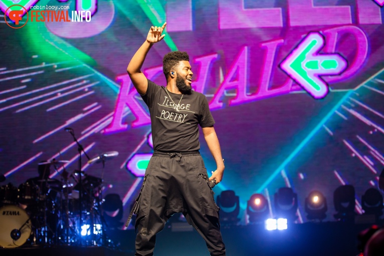 Khalid op Rock Werchter 2018 - Zaterdag foto