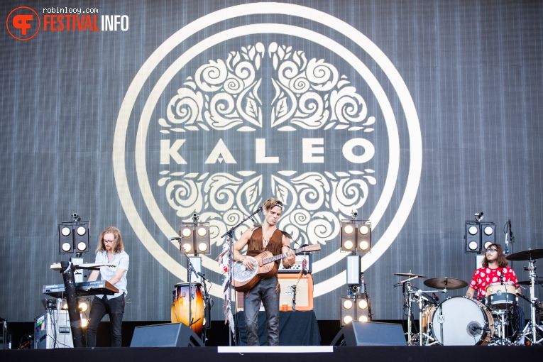 Kaleo op Rock Werchter 2018 - Zondag foto