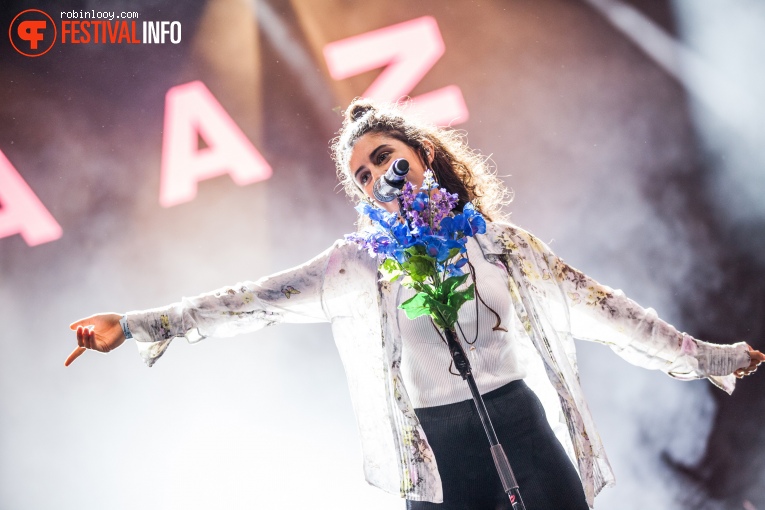 Naaz op Rock Werchter 2018 - Zondag foto