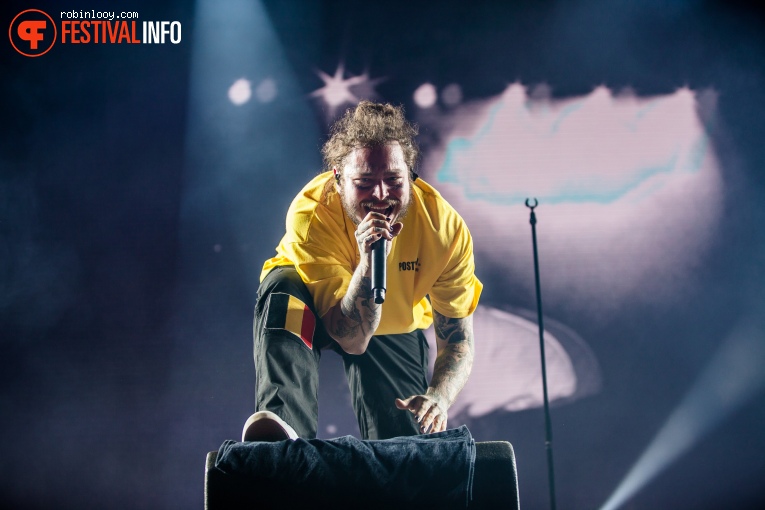 Post Malone op Rock Werchter 2018 - Zondag foto