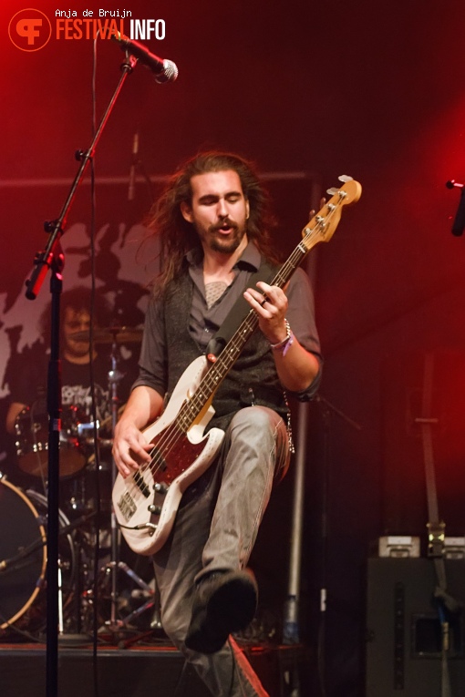 Molehill Mountain op Westerpop 2018 foto