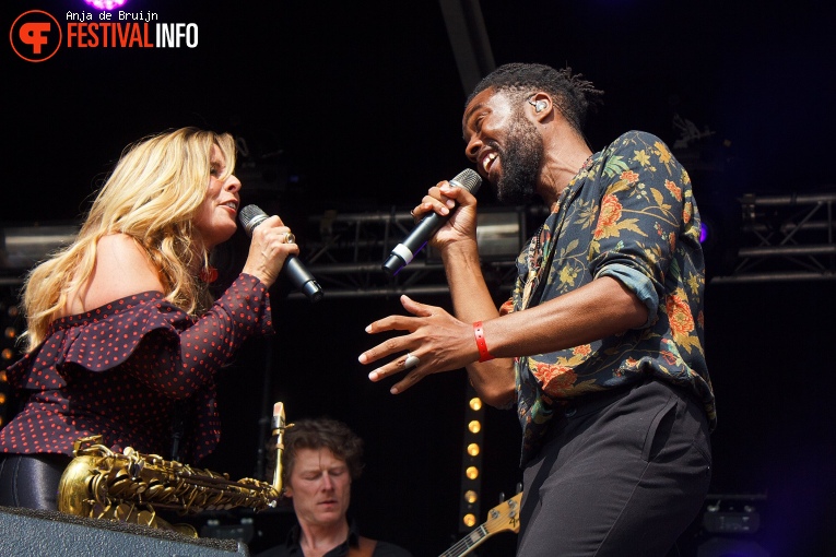 Candy Dulfer op Westerpop 2018 foto