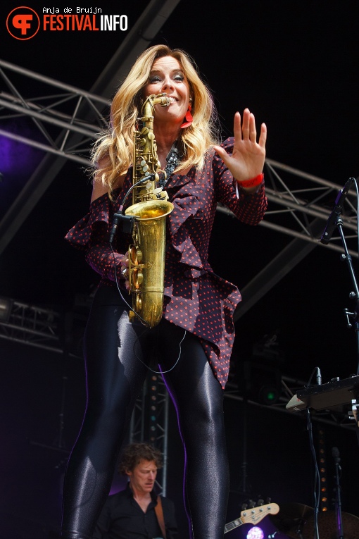 Candy Dulfer op Westerpop 2018 foto op Festivalinfo