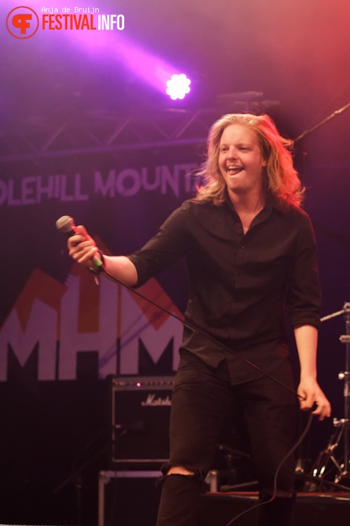 Molehill Mountain op Westerpop 2018 foto