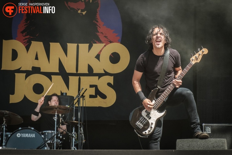 Danko Jones op Zwarte Cross 2018 - Zaterdag foto