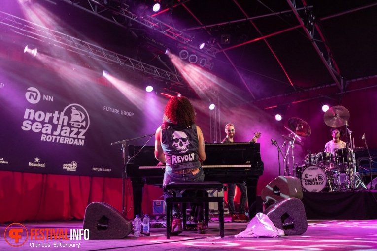 Cameron Graves Trio op NN North Sea Jazz 2018 - vrijdag foto