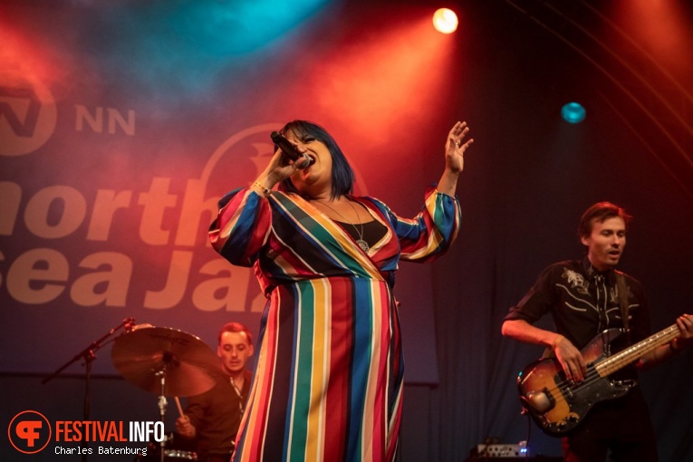 Hannah Williams & The Affirmations op NN North Sea Jazz 2018 - vrijdag foto