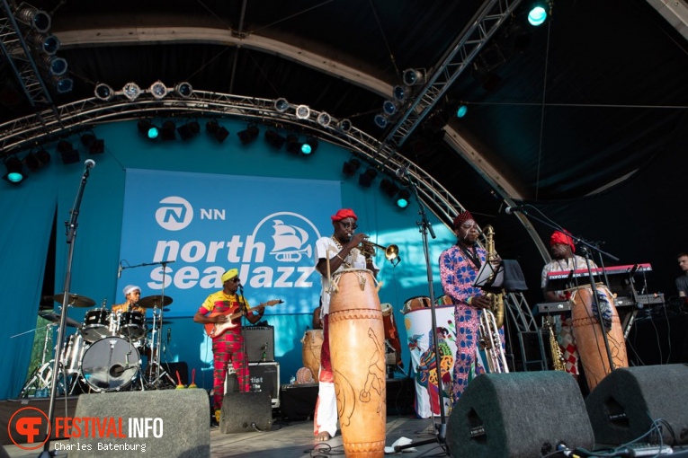 Togo All Stars op NN North Sea Jazz 2018 - Zaterdag foto