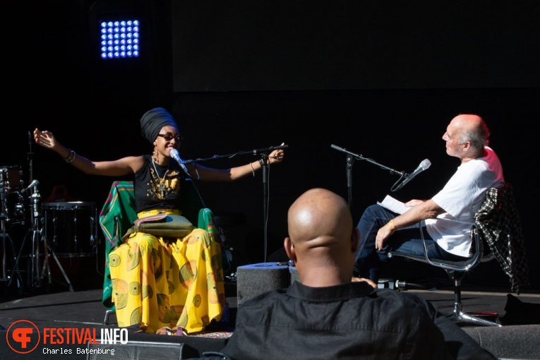 Jazzmeia Horn op NN North Sea Jazz 2018 - Zaterdag foto