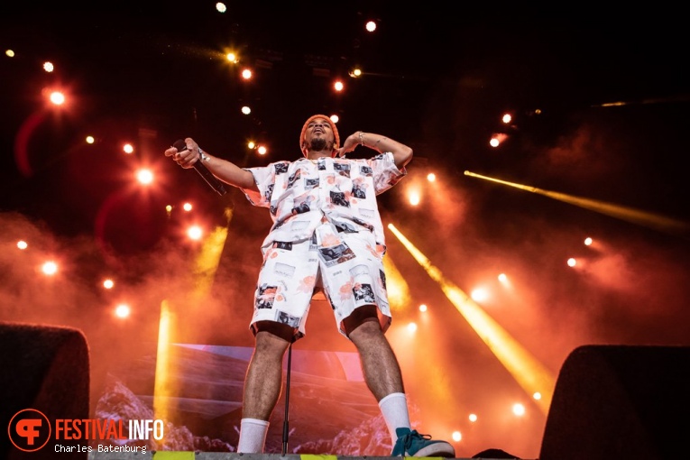 Anderson .Paak & The Free Nationals op NN North Sea Jazz 2018 - Zaterdag foto