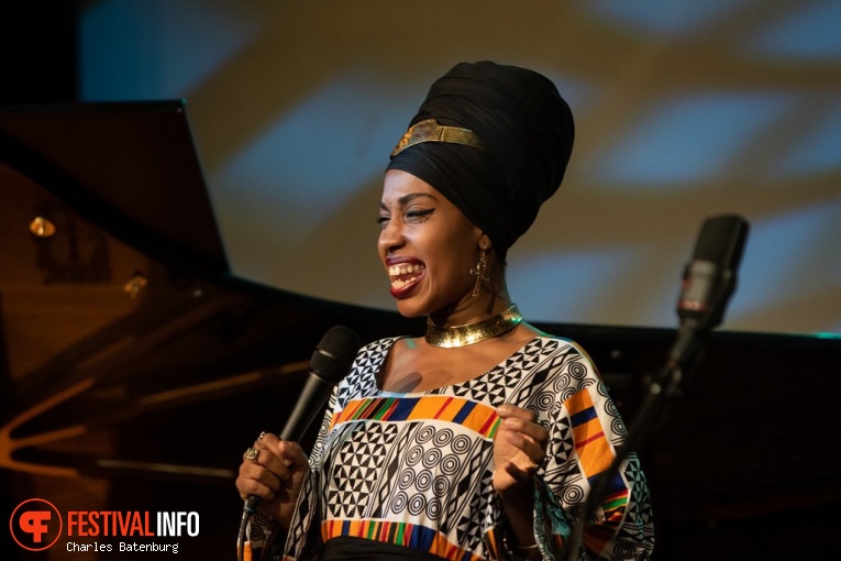 Jazzmeia Horn op NN North Sea Jazz 2018 - Zaterdag foto