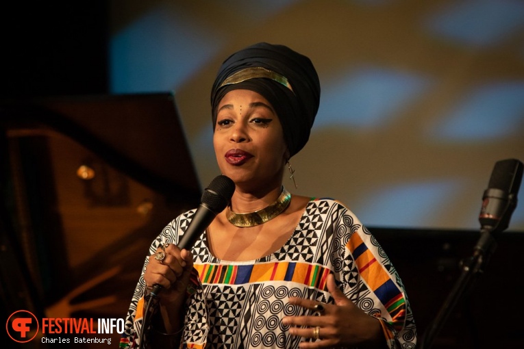 Jazzmeia Horn op NN North Sea Jazz 2018 - Zaterdag foto