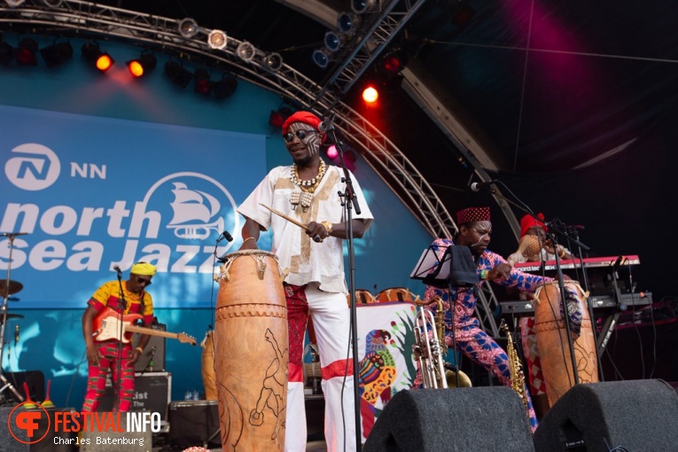 Togo All Stars op NN North Sea Jazz 2018 - Zaterdag foto