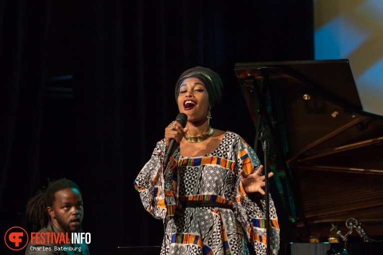 Jazzmeia Horn op NN North Sea Jazz 2018 - Zaterdag foto