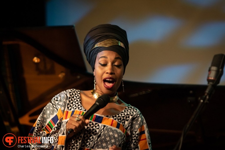 Jazzmeia Horn op NN North Sea Jazz 2018 - Zaterdag foto