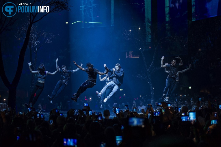 Justin Timberlake op Justin Timberlake - 15/07 - Ziggo Dome foto