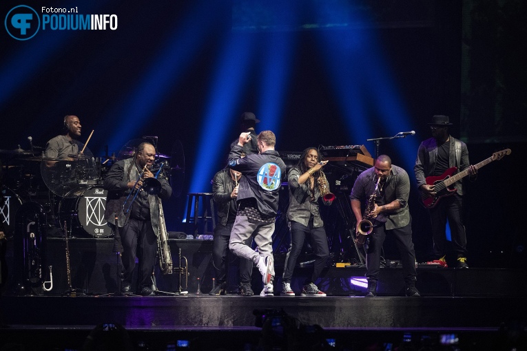 Justin Timberlake op Justin Timberlake - 15/07 - Ziggo Dome foto