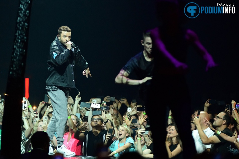 Justin Timberlake op Justin Timberlake - 15/07 - Ziggo Dome foto