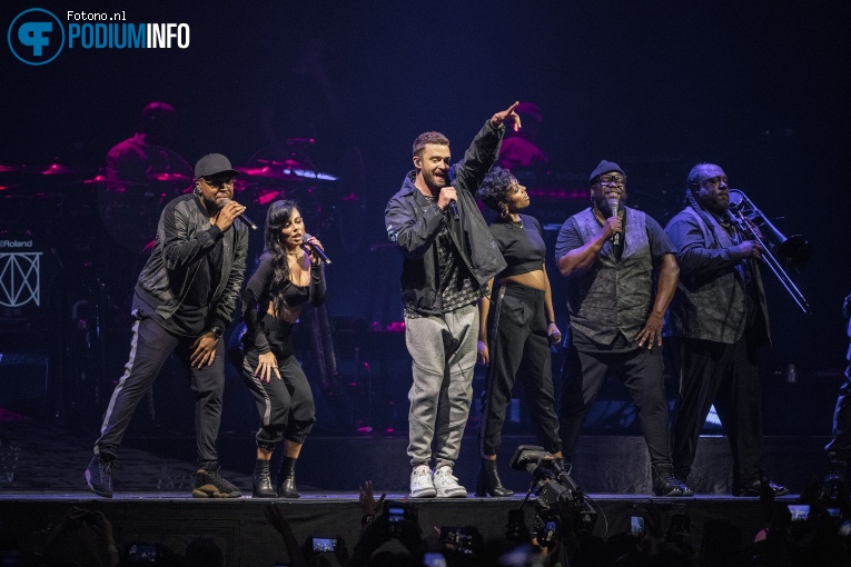Justin Timberlake op Justin Timberlake - 15/07 - Ziggo Dome foto