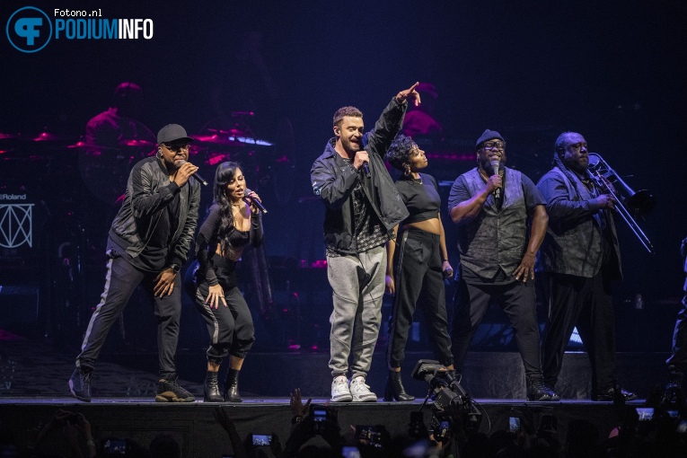 Justin Timberlake op Justin Timberlake - 15/07 - Ziggo Dome foto