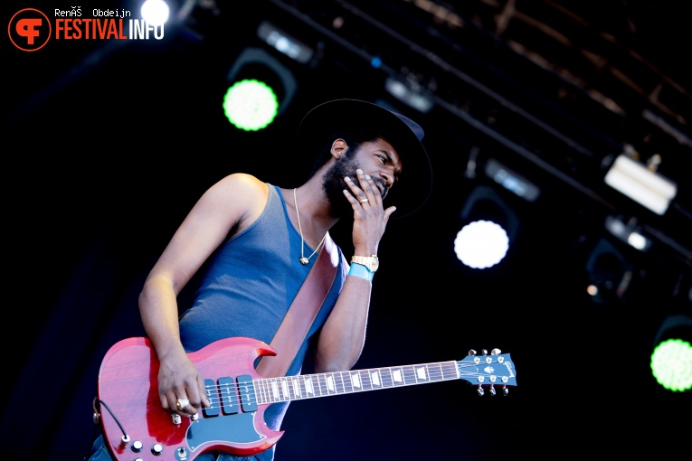 Gary Clark Jr. op Bospop 2018 foto