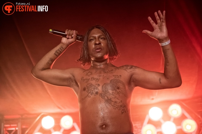 Mykki Blanco op Welcome To The Village 2018 - Vrijdag foto