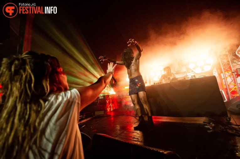 Mykki Blanco op Welcome To The Village 2018 - Vrijdag foto