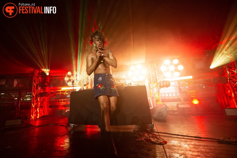 Mykki Blanco op Welcome To The Village 2018 - Vrijdag foto