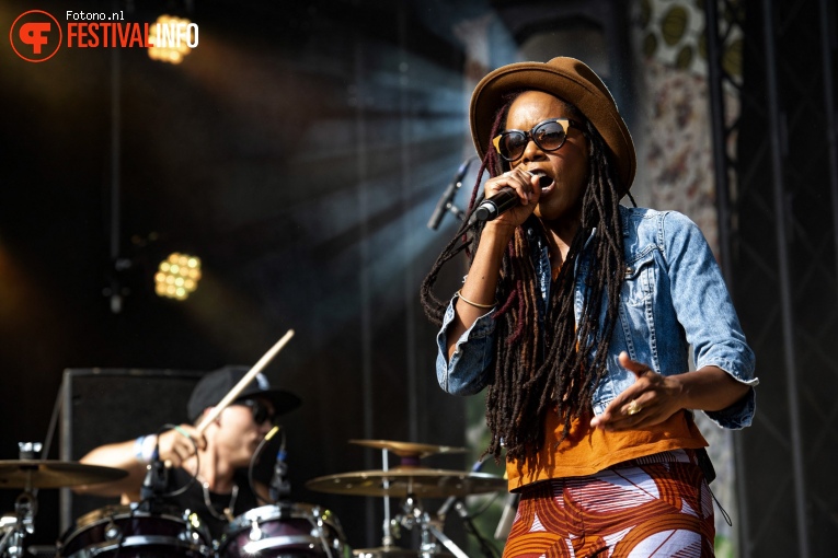 Akua Naru op Welcome To The Village 2018 - Vrijdag foto