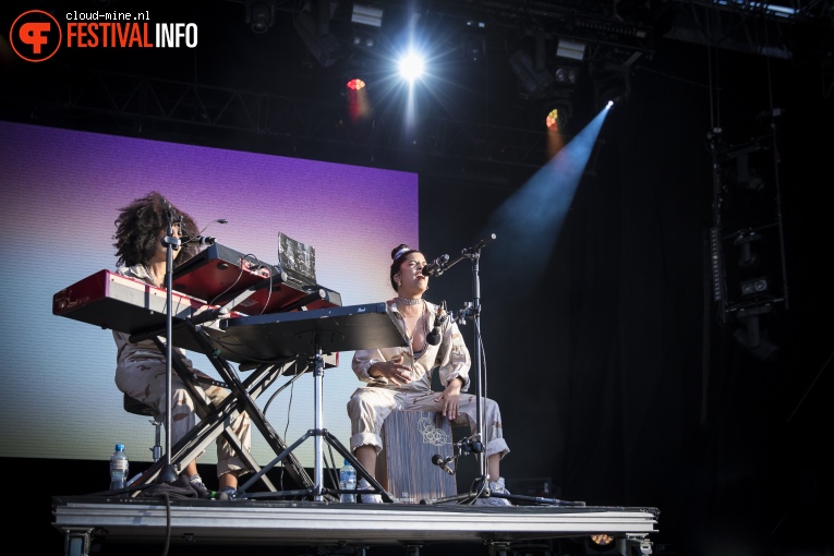 Ibeyi op Paleo Festival 2018 foto