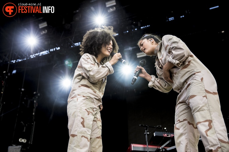 Ibeyi op Paleo Festival 2018 foto