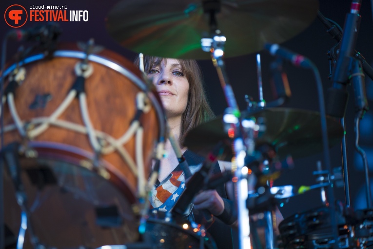 Black Rebel Motorcycle Club op Paleo Festival 2018 foto