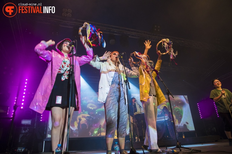 Superorganism op Paleo Festival 2018 foto