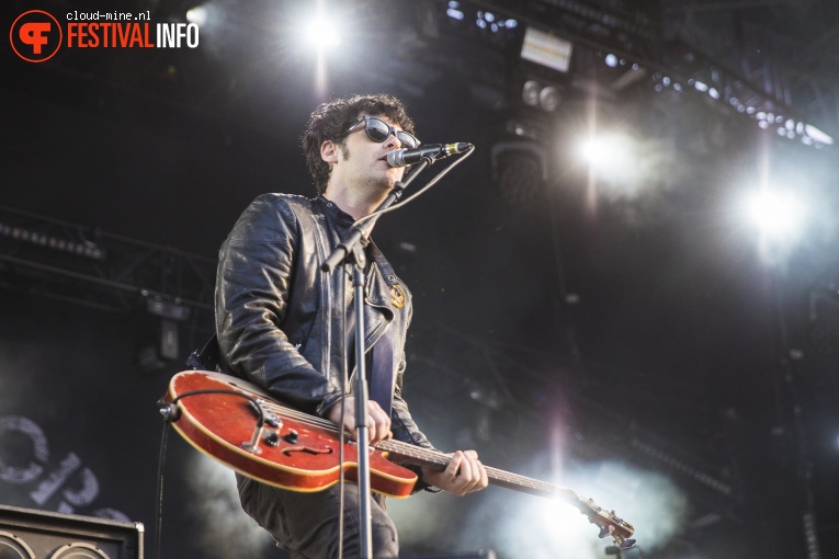 Black Rebel Motorcycle Club op Paleo Festival 2018 foto