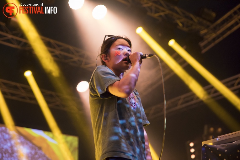 Superorganism op Paleo Festival 2018 foto