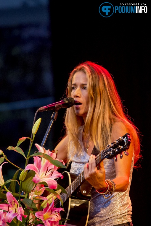 Heather Nova op Heather Nova - 5/8 - Openluchttheater Caprera foto